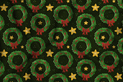 Xmas Ornaments Seamless Pattern, a Pattern Graphic by Kreeya Art Shop (Thumbnail 5 of 8)