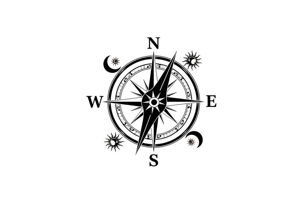 Celestial Compass SVG Bundle, an Illustration by Gaye Art (Photo 24 of 31)