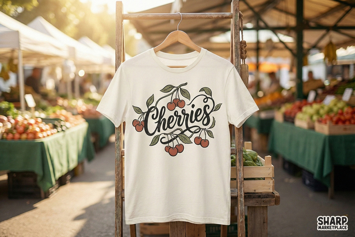 Cherries PNG, Hand Drawn Fruit, an Illustration by SharpMarketplace (Photo 4 of 4)