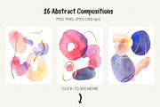 Watercolor Abstract Collection, a Decorative Illustration by Olga Alexeenko (Thumbnail 5 of 8)