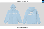 Shell jacket mockup, an Apparel Mockup by Barmecide Mockup Studio (Thumbnail 1 of 3)