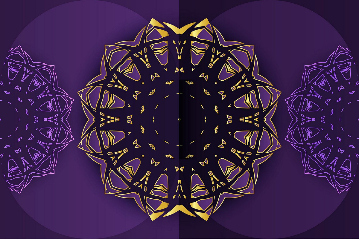 Mandala Vector Pattern Graphics Pack, a Background Graphic by NJ Himel (Photo 40 of 91)