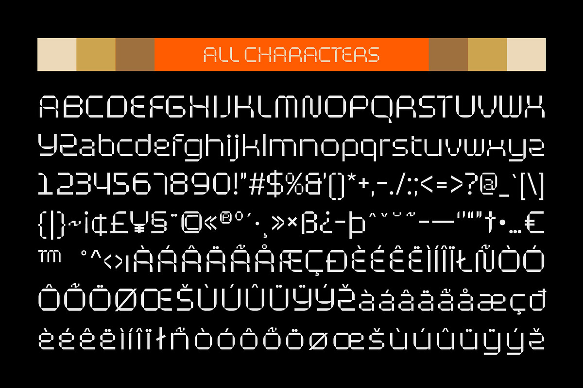 CS Foster – Pixel Font, a Sans Serif Font by Craft Supply Co. (Photo 8 of 8)