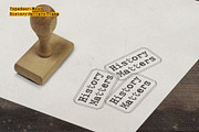 TypedeerMono - Typewriter Stamp Font, a Slab Serif Font by Drizy (Thumbnail 9 of 10)