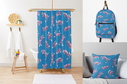 Tiger vector seamless patterns, a Pattern Graphic by Alenkakarabanova (Thumbnail 4 of 5)