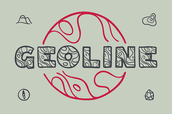 Geoline font preview 6