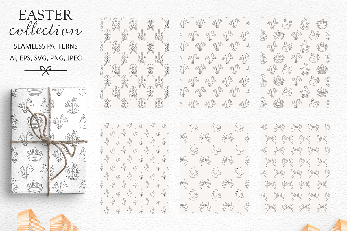 Easter Spring Illustration Set, an Object Graphic by NatalieArtShop (Photo 6 of 6)