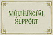 Estocrat - Vintage Display Serif Fon, a Blackletter Font by Almeera Std (Thumbnail 8 of 10)