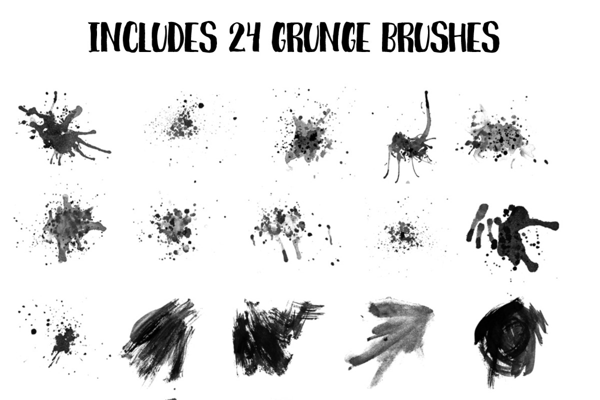 Inkblot (Rorschach test) art kit, a Texture Graphic by Transfuchsian (Photo 4 of 5)