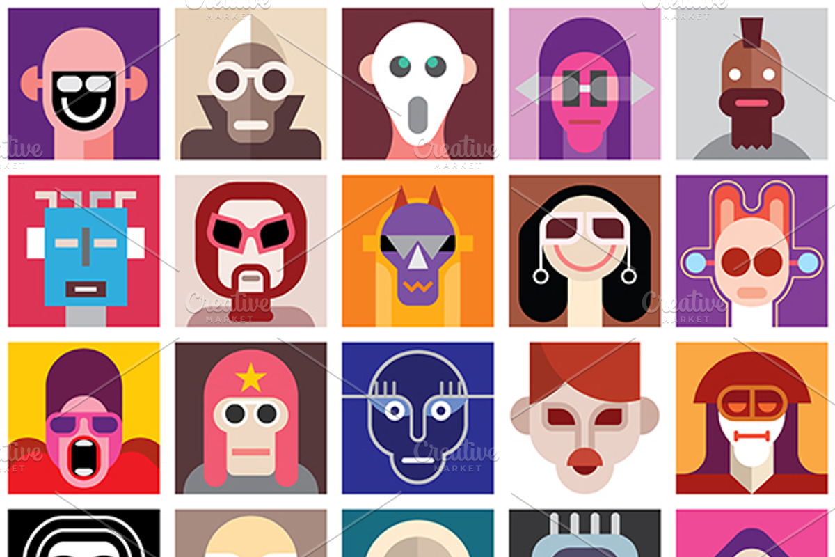 People Portraits pop art design, a Person Illustration by danjazzia (Photo 2 of 2)