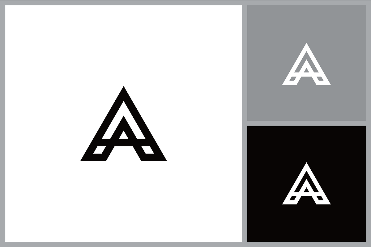 Letter A Initial Symbol, a Branding & Logo Template by quadrazo (Photo 1 of 2)