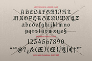 South Coven - Rough Blackletter, a Blackletter Font by Bale Type (Thumbnail 9 of 9)
