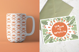 Sunshine, Patterns And Illustrations