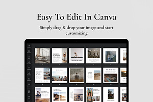 Canva Instagram Bundle Template