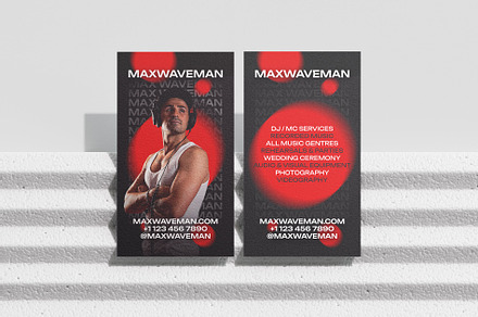 DJ Business Card Template