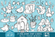Charming Chickens - Stamps / Brushes, an Icon by Purple Frog (Thumbnail 2 of 3)