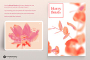 Blurry Florals Abstract Graphics, a Texture Graphic by Youandigraphics (Thumbnail 6 of 12)