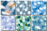 Frosty Brush Strokes Digital Paper, an Illustration by DreamPrint404 (Thumbnail 4 of 4)