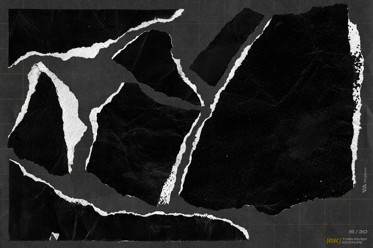 [6K] Torn Paper Mockups, a Texture Graphic by Meglenov (Photo 5 of 16)