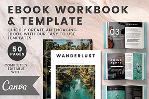 EBook Workbook & Template For Canva