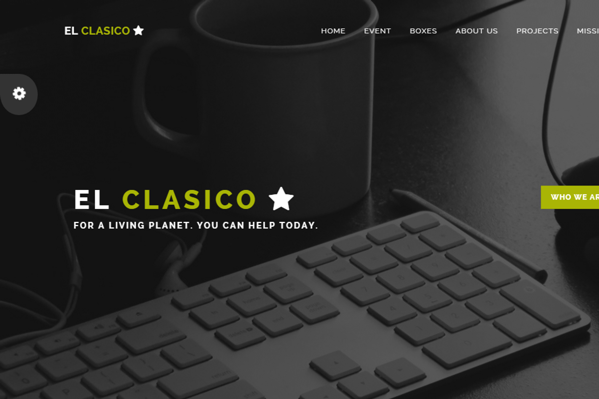 El Clasico- Multipurpose template, a Bootstrap Template by uExel Web Design Shop (Photo 2 of 3)