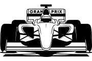 Formula Racing Car SVG Bundle, an Object Graphic by Creativeshirt (Thumbnail 3 of 13)