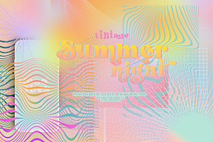 Grainy Gradient Shapes Textures
