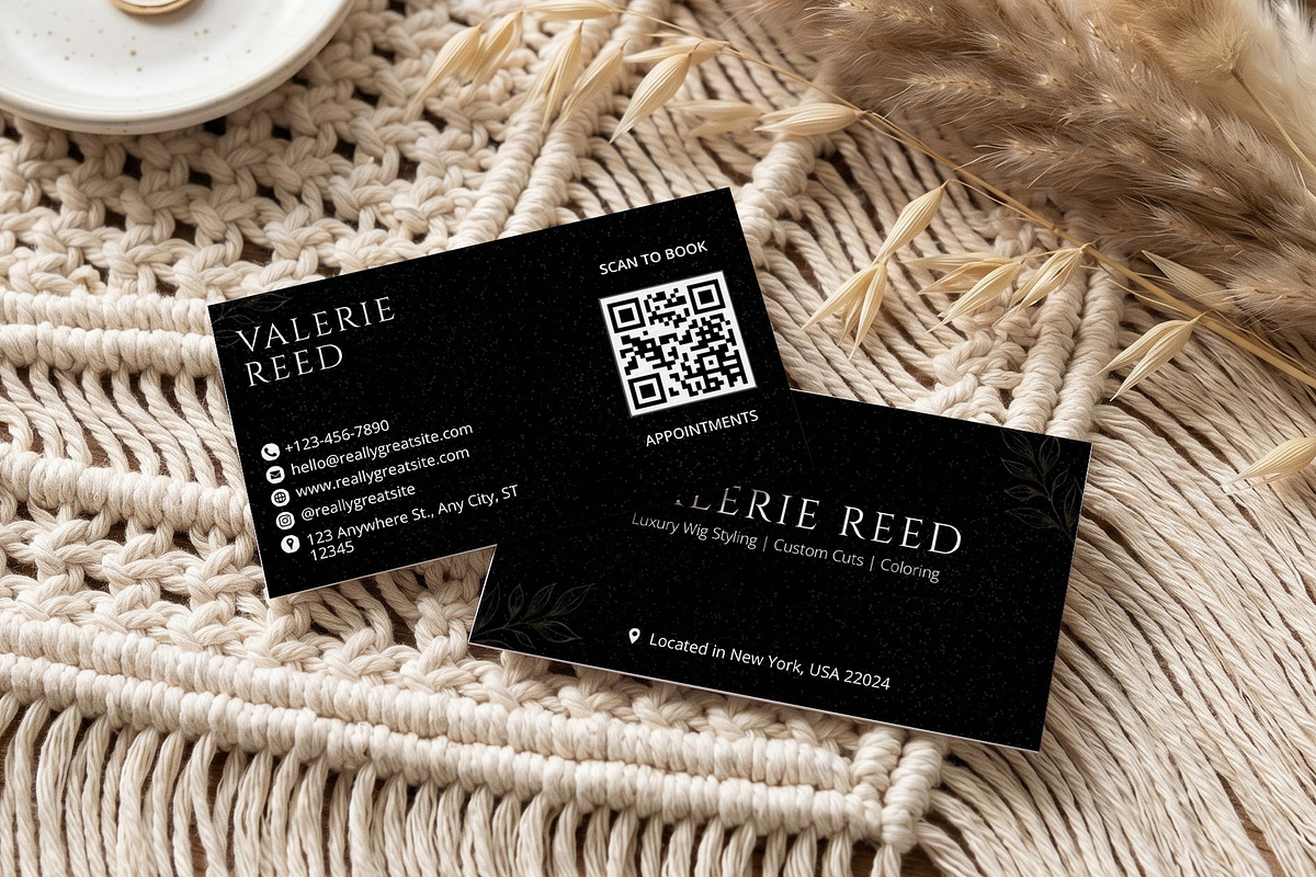 Luxury Beauty Business Card Canva, a Business Card Template by Arslan (Photo 4 of 6)