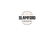 Vintage Carpentry Logo, a Branding & Logo Template by Nowshinz Shoma (Thumbnail 2 of 2)