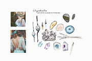 -50% MODERN BOHO: watercolor floral, an Object Graphic by Lana Elanor (Thumbnail 10 of 12)