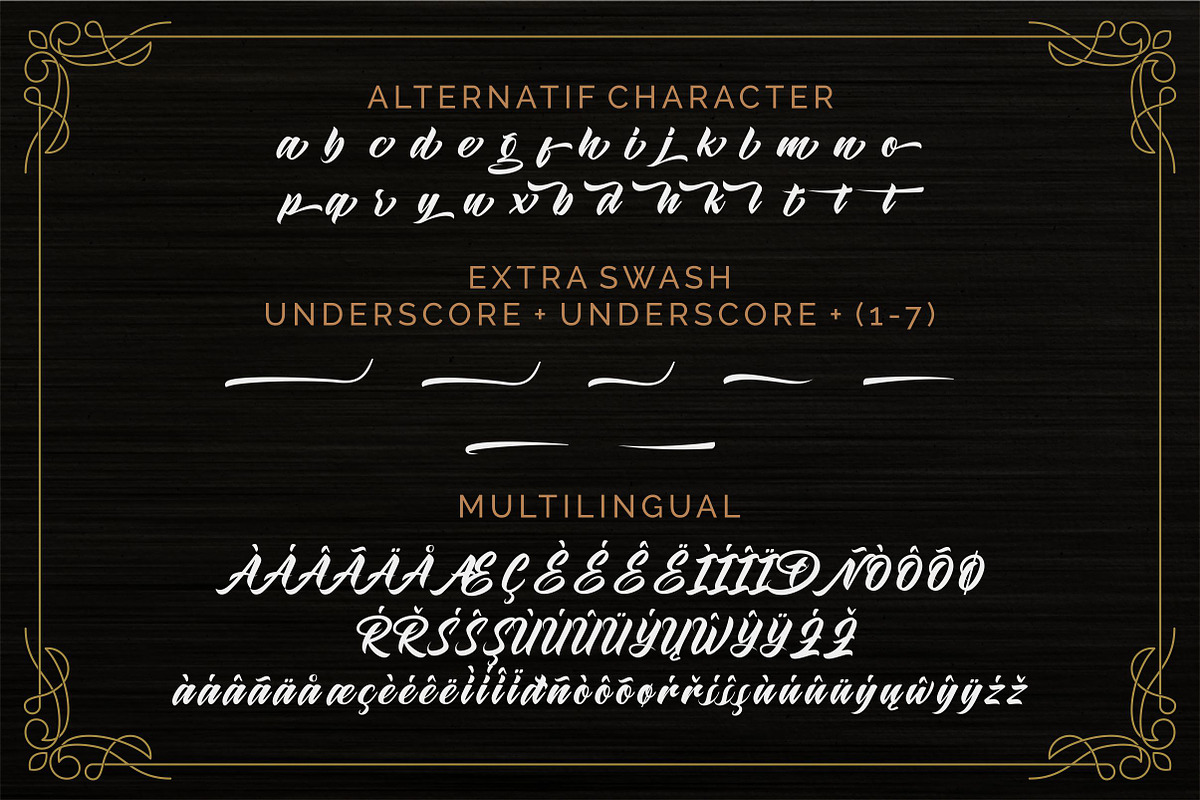 Maghrib - Calligraphy Typeface, a Script Font by ErgibiStudio (Photo 11 of 12)