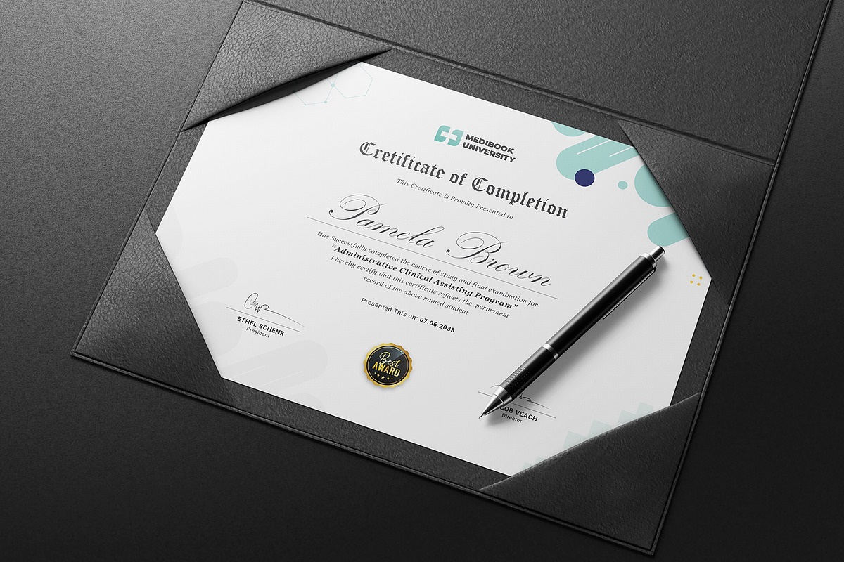 Certificate, a Stationery Template by DesignDevisers (Photo 7 of 10)