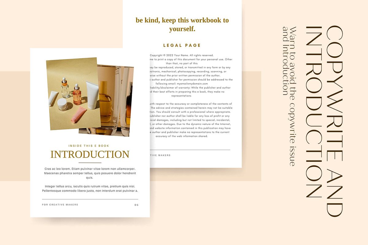 E-book Beauty Skincare - Canva, a Brochure Template by Azruca (Photo 2 of 12)