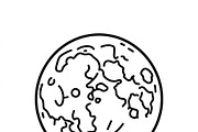 21 Haunted Halloween Icon Set, an Outline Icon by adenpinkstore (Thumbnail 9 of 11)