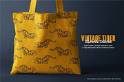 Vintage Tiger Illustrations, an Animal Illustration by ARQAM Studio (Thumbnail 5 of 9)
