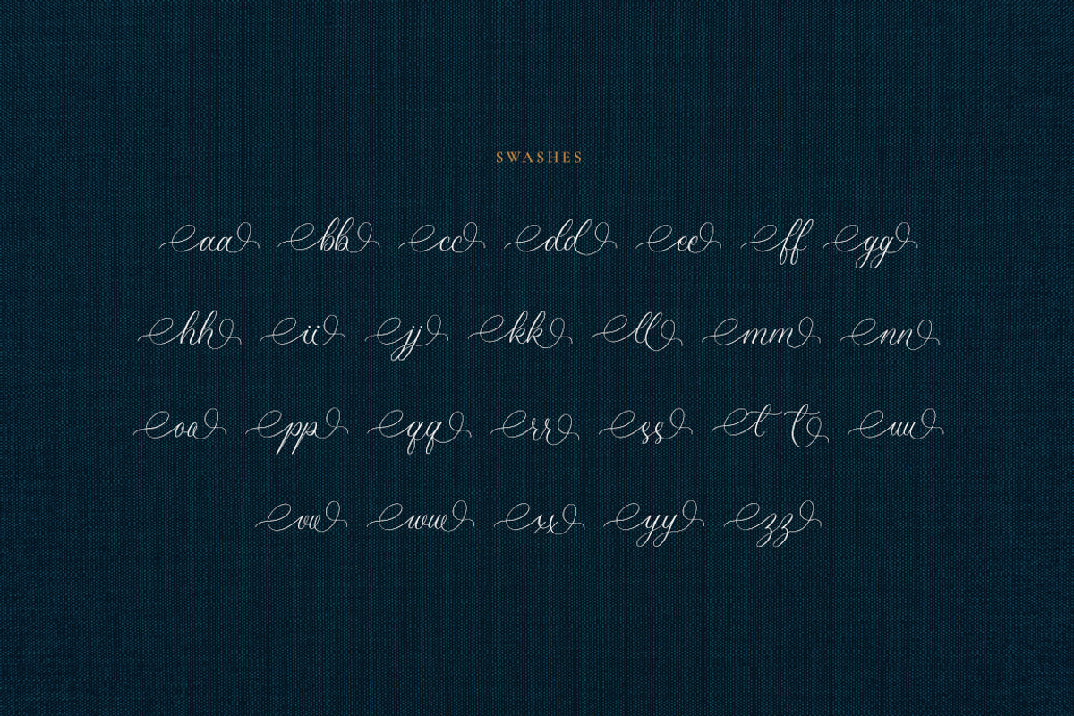 Amanda Calligraphy, a Script Font by RockboyStd (Photo 11 of 12)
