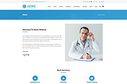 Gems - Medical & Business WordPress, a WordPress Template by Cherry Wordpress Theme (Thumbnail 3 of 8)