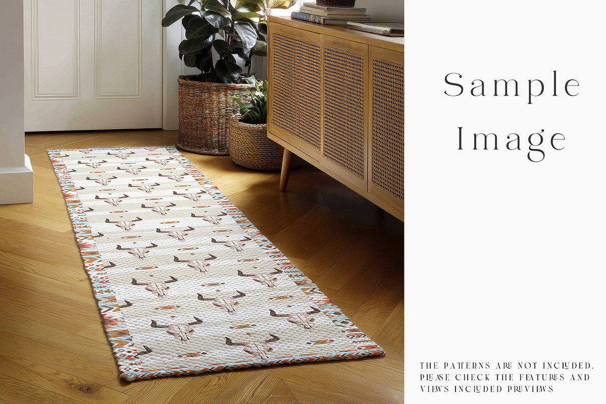 Rug Runner Mockups 22 Files, a Product Mockup by mock-ups (Photo 56 of 59)