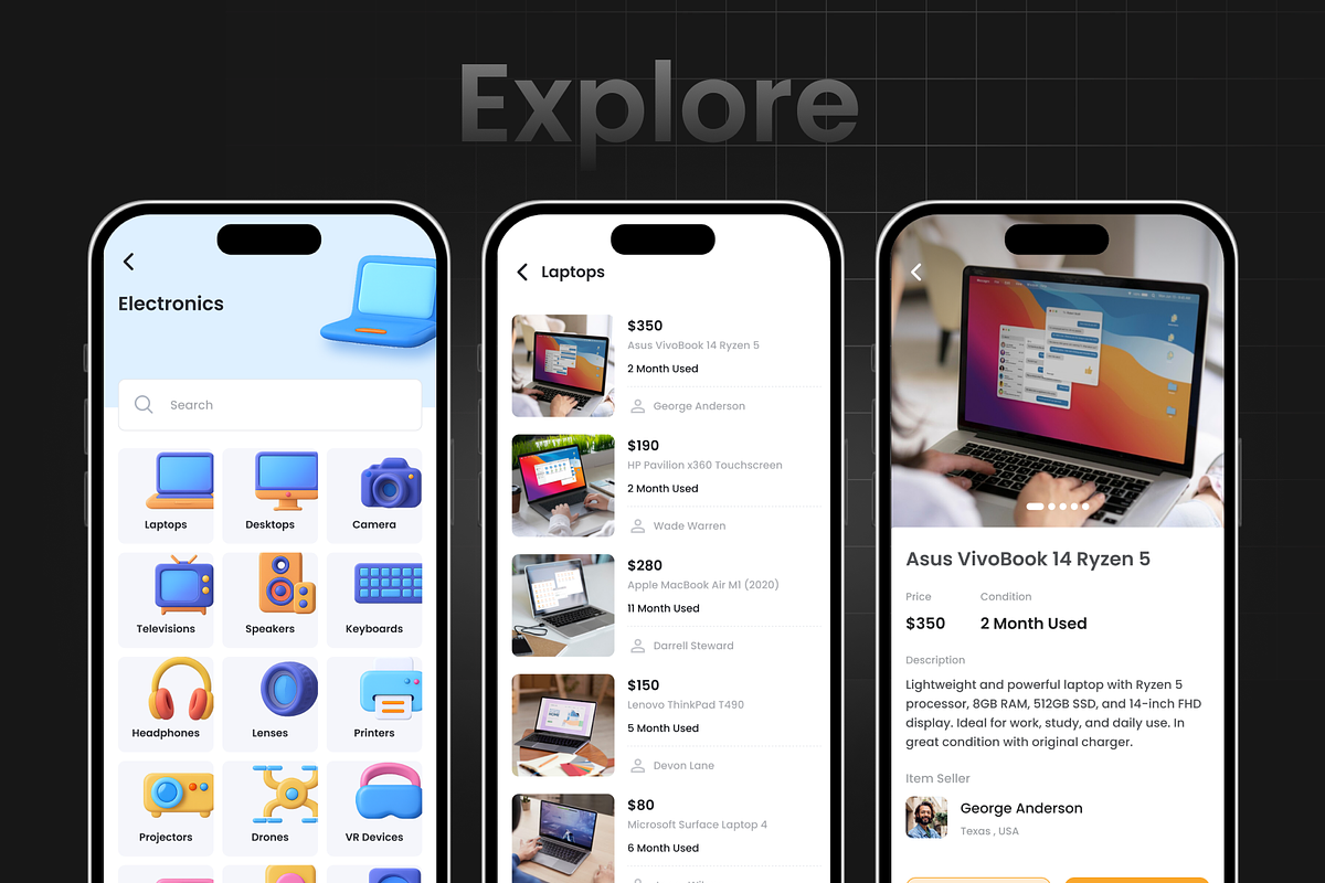 Reselling marketplace App | DeliSell preview 2