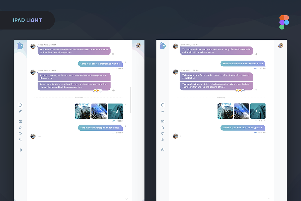 Uny Chat v1.0 - Figma Template, an App Template by emagweb (Photo 30 of 39)