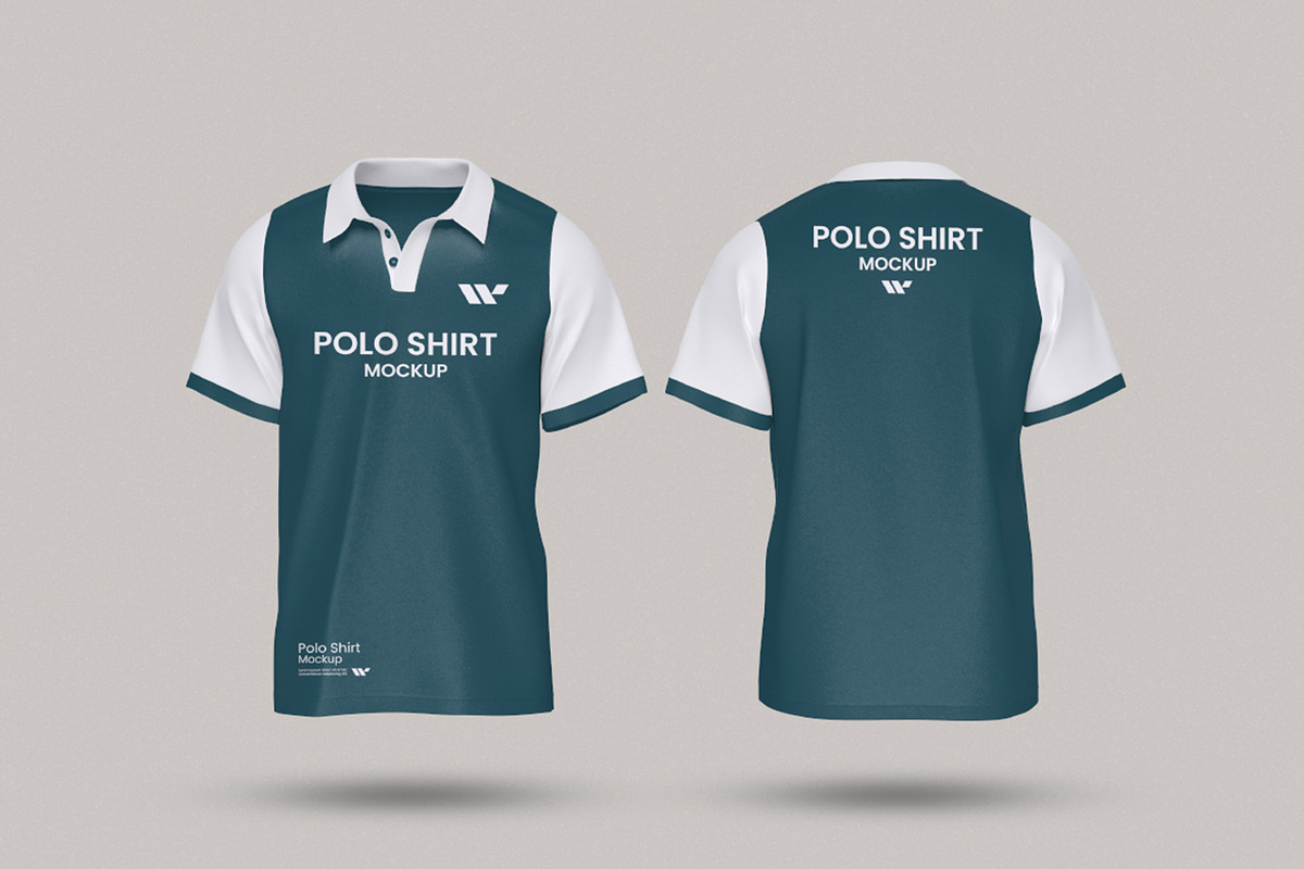 Polo Shirt Mockup, a Shirt Mockup by HanaSaka_Studio (Photo 4 of 4)