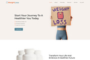 WeightLoss – Product Landing HTML, a HTML Template by TemplatesJungle (Thumbnail 2 of 2)