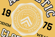 Vintage denim print, an Animal Illustration by swsctn (Thumbnail 3 of 3)