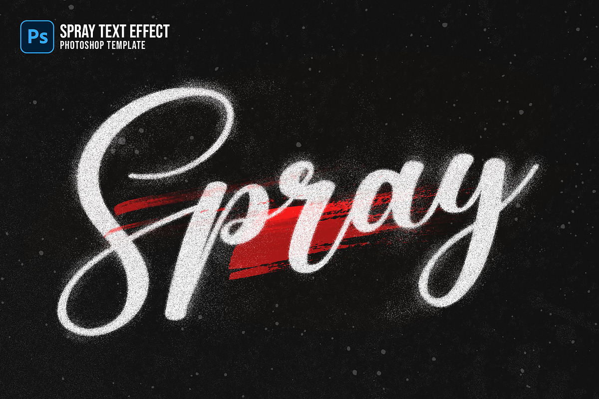 Spray Paint Text Effects, a Layer Style Add-On by Andrew Skoch Design (Photo 2 of 7)