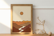 Collection of abstract landscapes, a Decorative Illustration by Nastasi (Thumbnail 2 of 5)