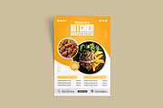 Modern Food Menu Flyer Template, a Flyer Template by vectorlnk (Thumbnail 2 of 4)