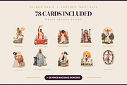 Melanin Magic Tarot Deck Clipart, a Person Illustration by Jakayla Digital Co (Thumbnail 4 of 19)