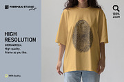 T-Shirt Mock-Up Set, a Shirt Mockup by Freeman Studio (Thumbnail 4 of 13)