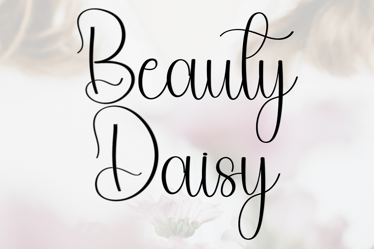 Daisy Vintage, a Handwritten Font by FreshTypeINK (Photo 8 of 8)