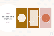Atelier Instagram Highlight Covers, a Pattern Graphic by Head of House (Thumbnail 1 of 5)